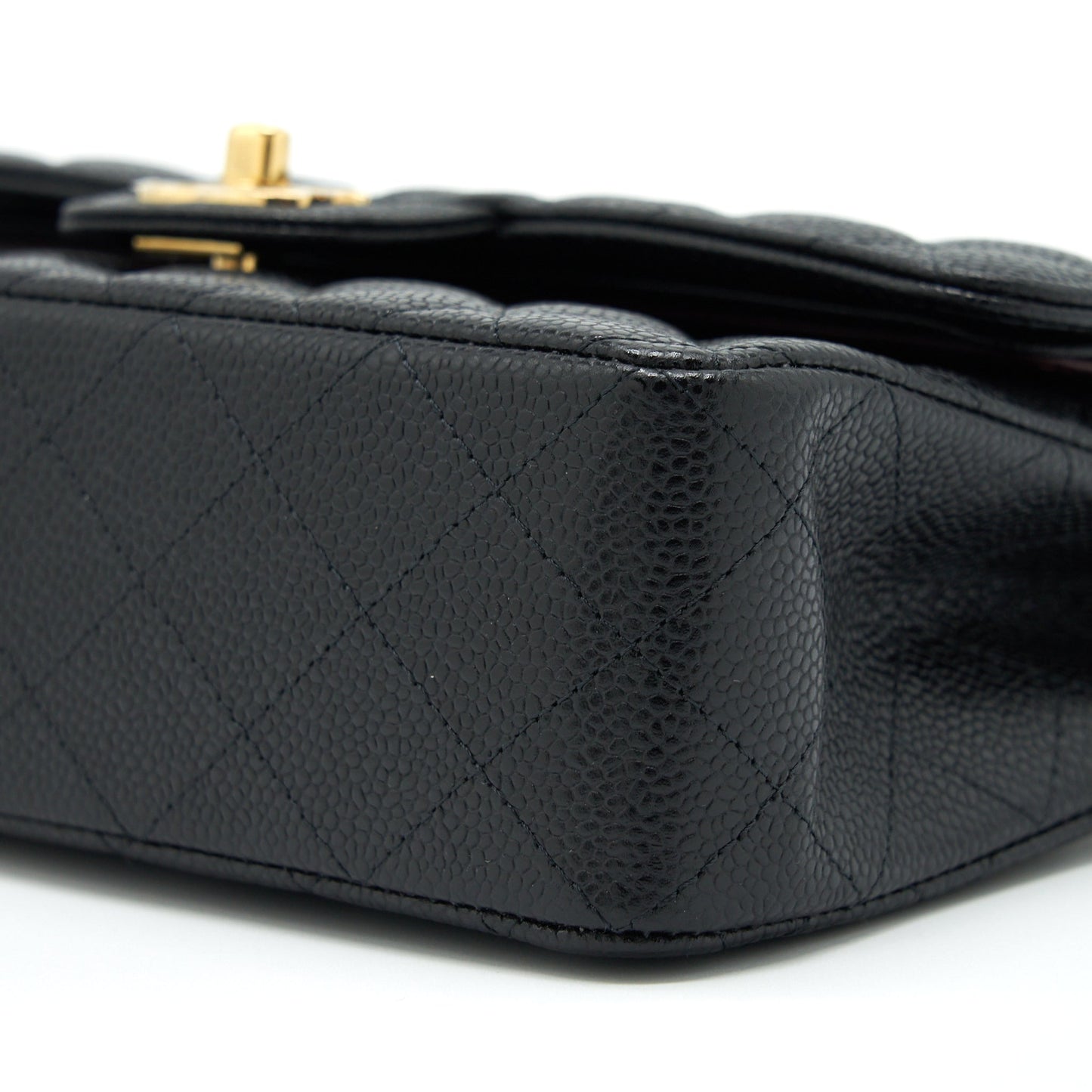 Chanel Small Classic Double Flap Bag Caviar Black L