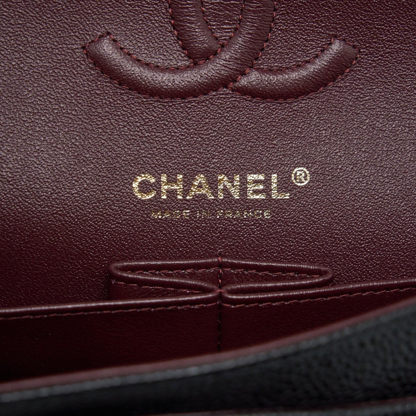 Chanel Small Classic Double Flap Bag Caviar Black L