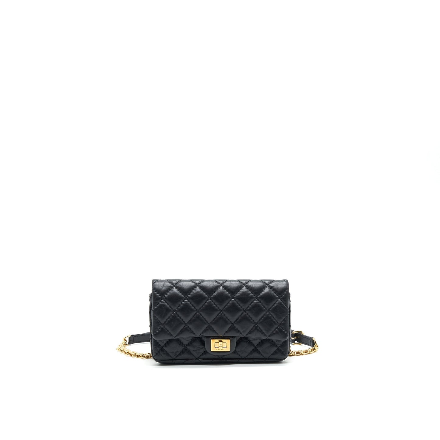 Chanel 2.55 Waist Bag in black
