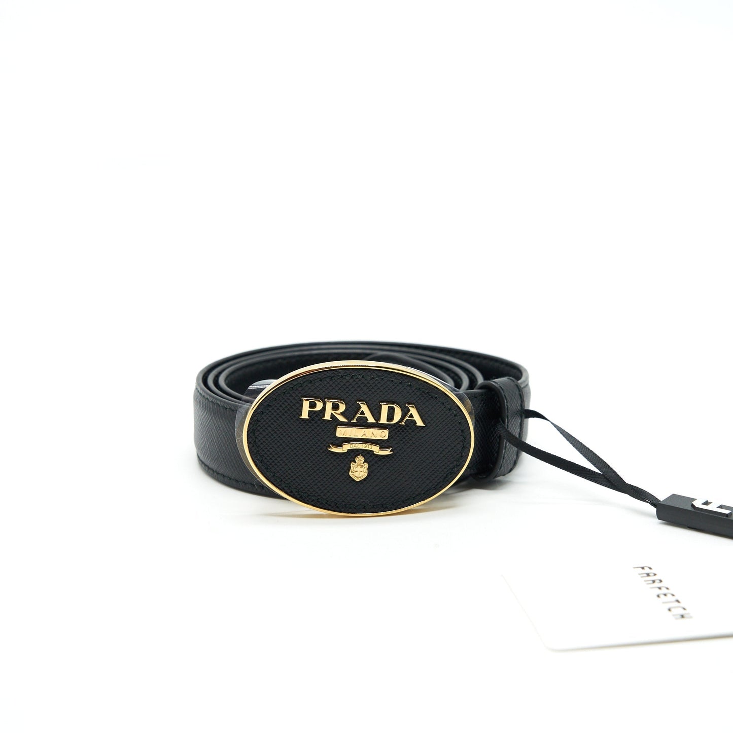 Prada Saffiano Finish Belt Size 75