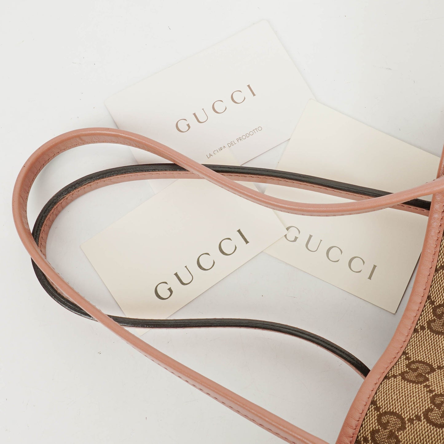 Gucci Monogram Canvas Twins Tote Bag