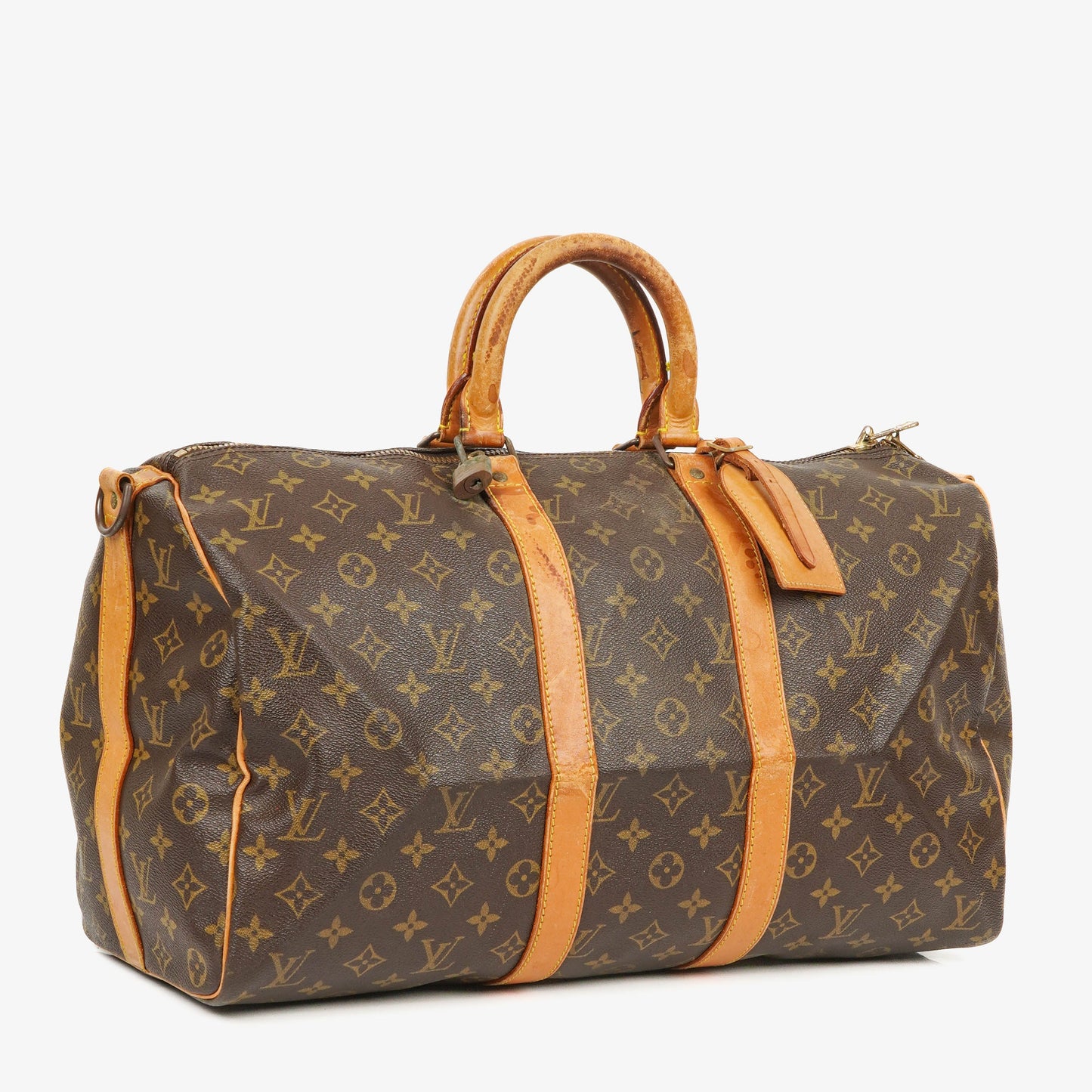 Louis Vuitton Keepall 45 Monogram Canvas Travel Bag
