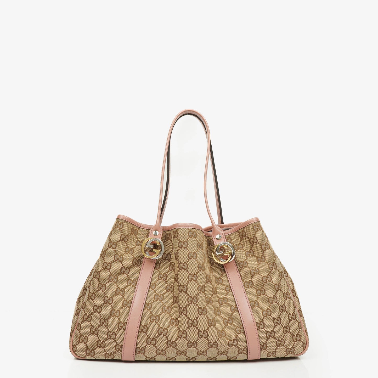 Gucci Monogram Canvas Twins Tote Bag