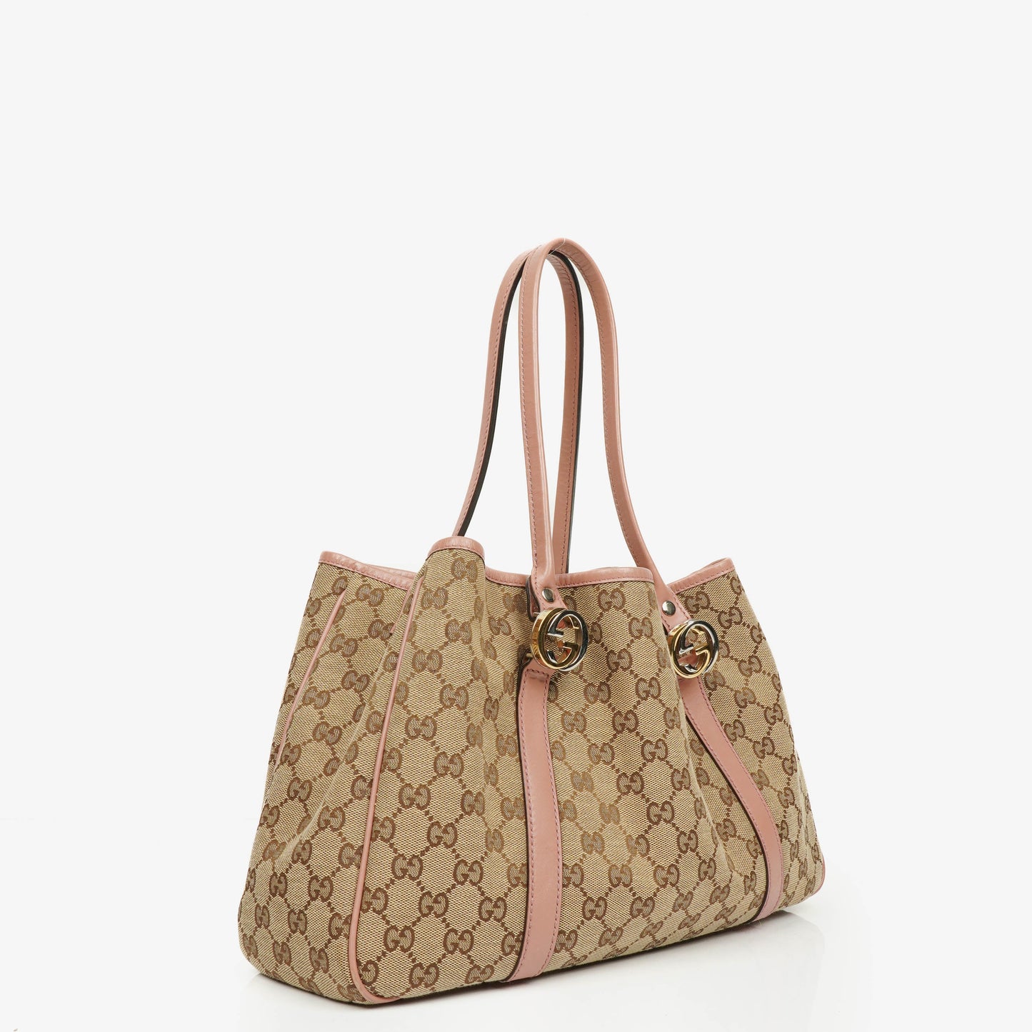 Gucci Monogram Canvas Twins Tote Bag