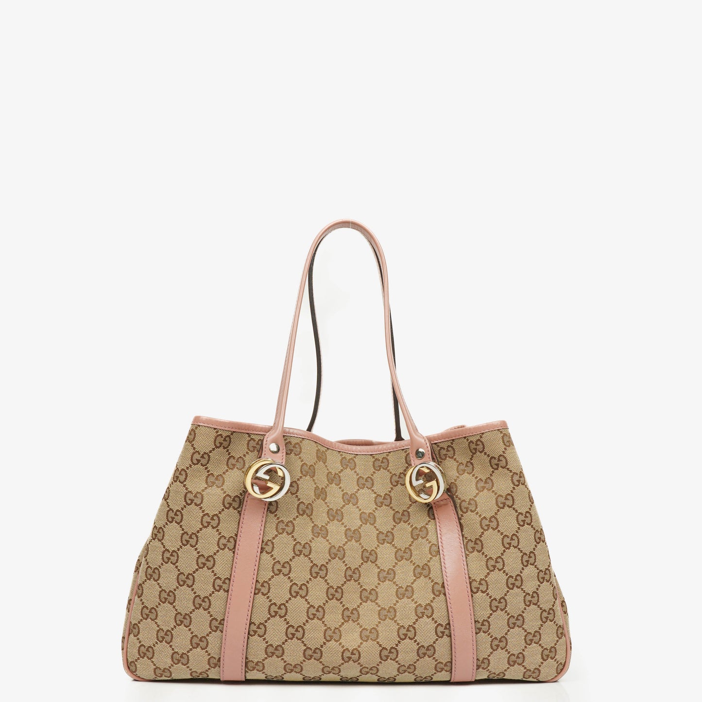 Gucci Monogram Canvas Twins Tote Bag