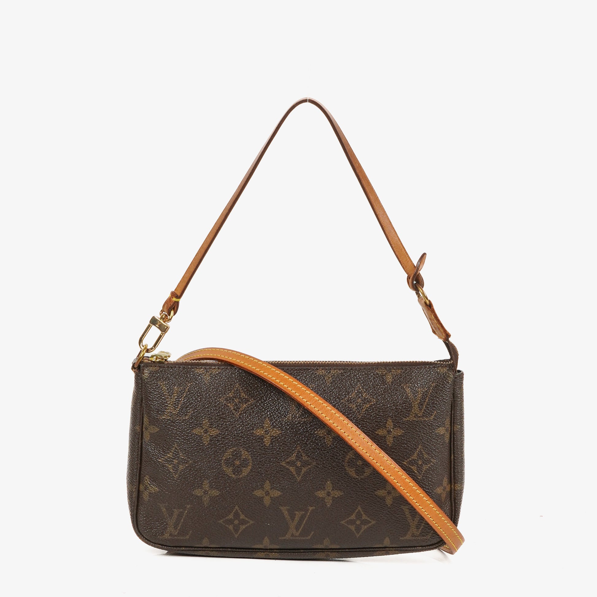 Louis Vuitton Pochette Accessoires Monogram Canvas Clutch Handbag