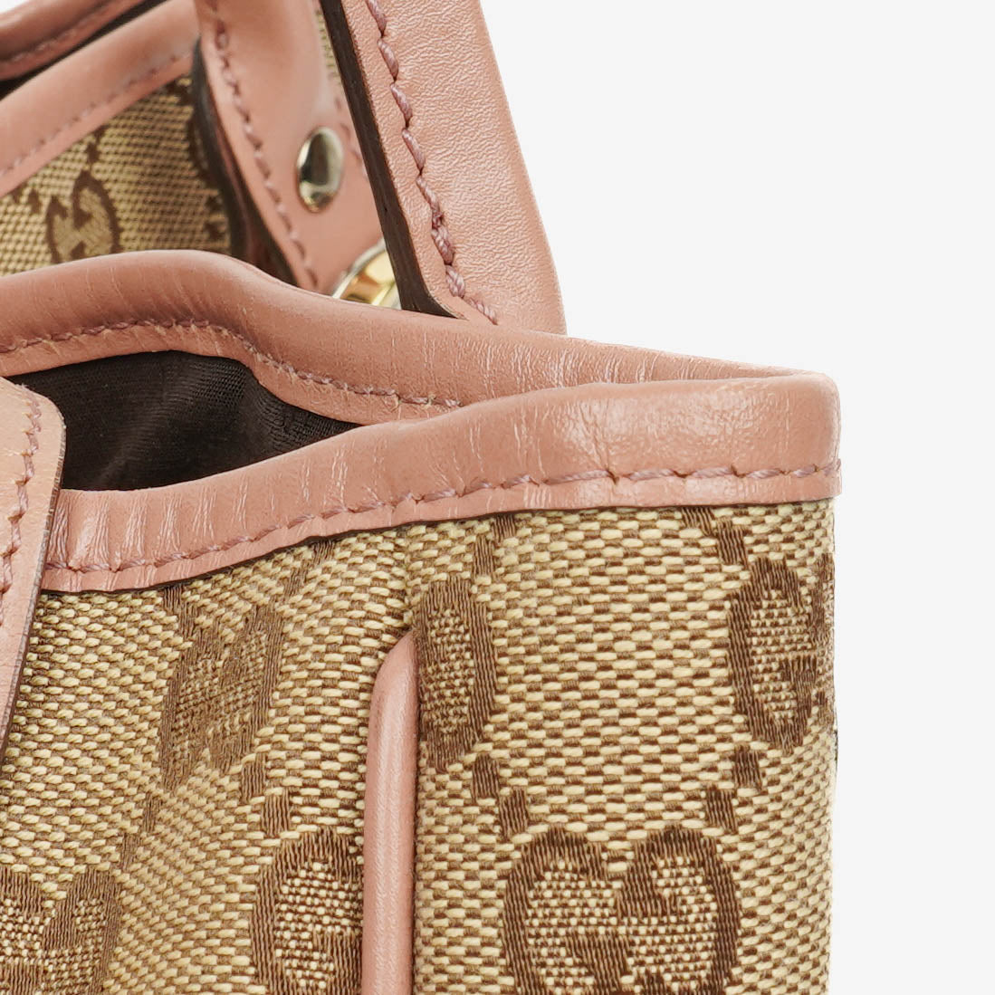 Gucci Monogram Canvas Twins Tote Bag