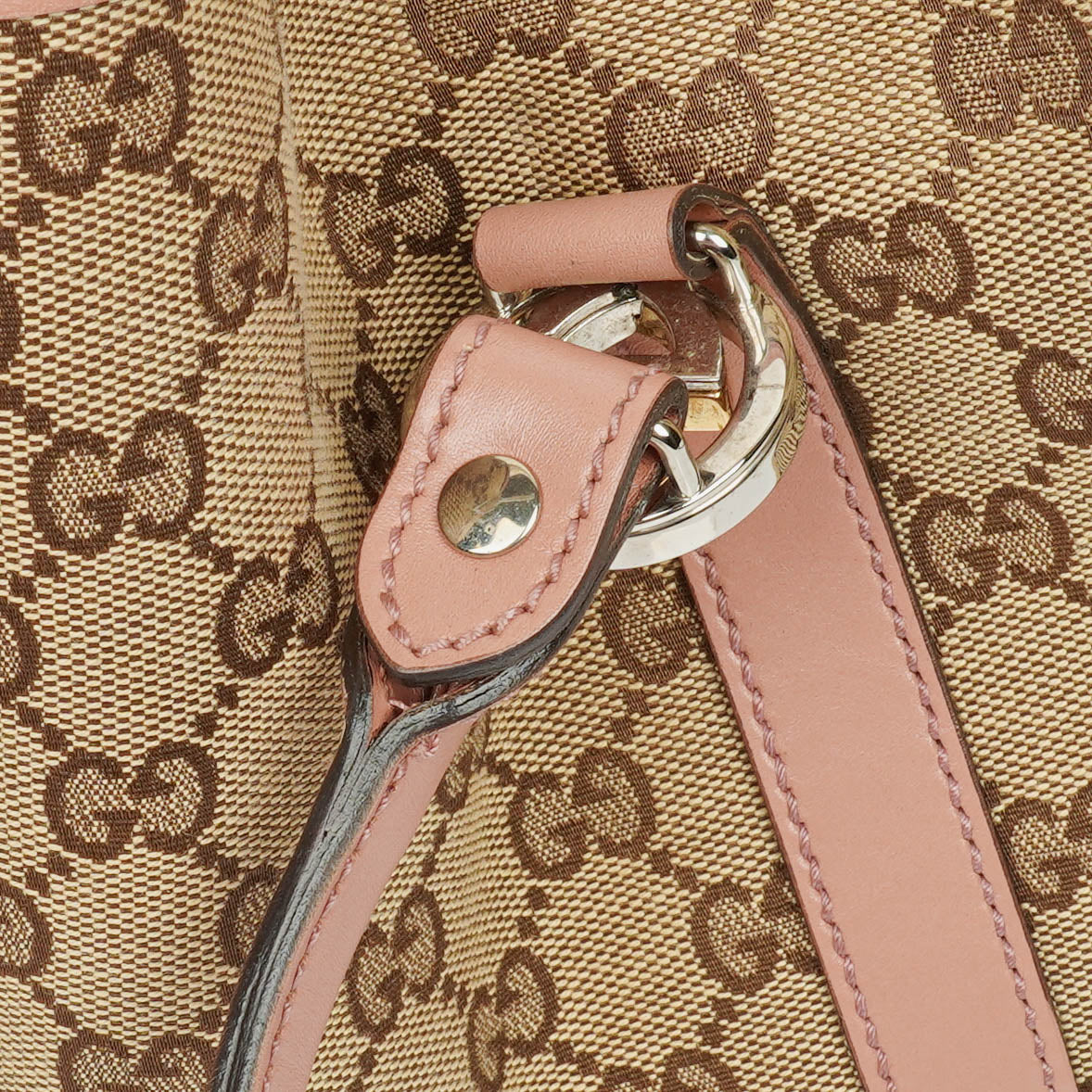 Gucci Monogram Canvas Twins Tote Bag