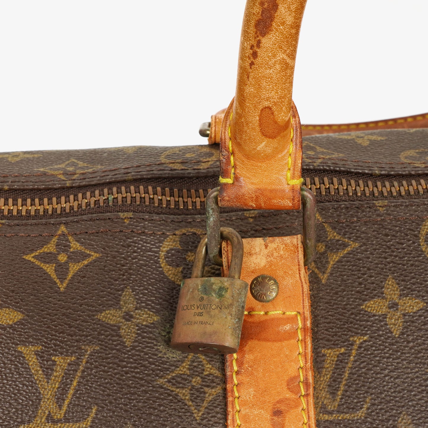 Louis Vuitton Keepall 45 Monogram Canvas Travel Bag
