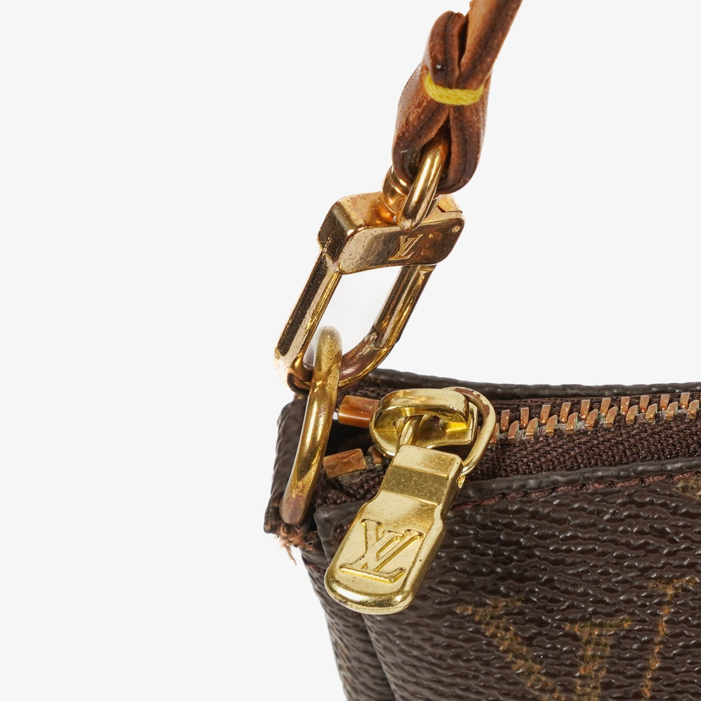Louis Vuitton Pochette Accessoires Monogram Canvas Clutch Handbag