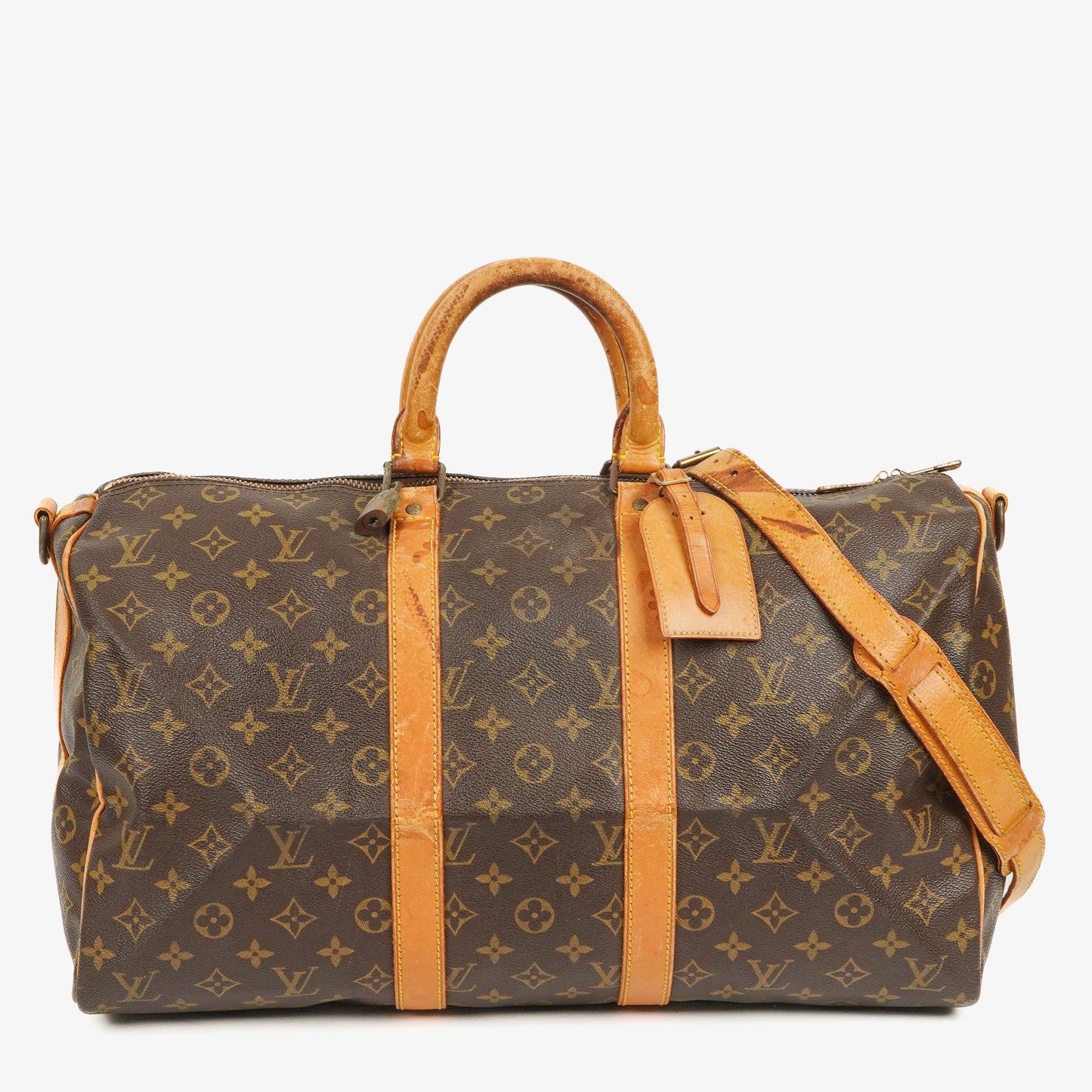 Louis Vuitton Keepall 45 Monogram Canvas Travel Bag