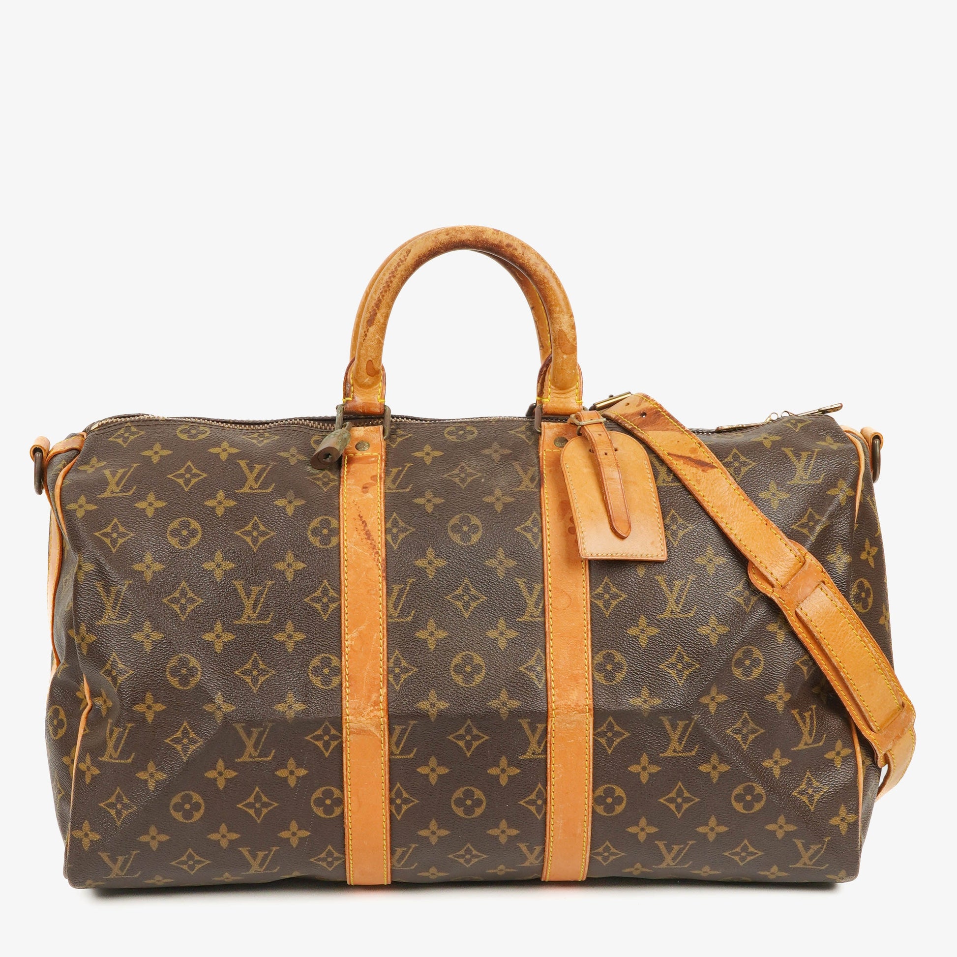 Louis Vuitton Keepall 45 Monogram Canvas Travel Bag