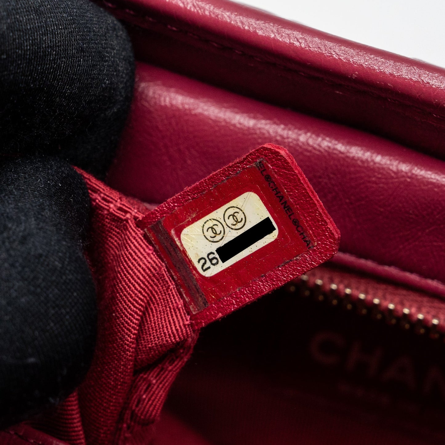 Chanel chevron Gabrielle hobo bag calfskin raspberry multicolour hardware