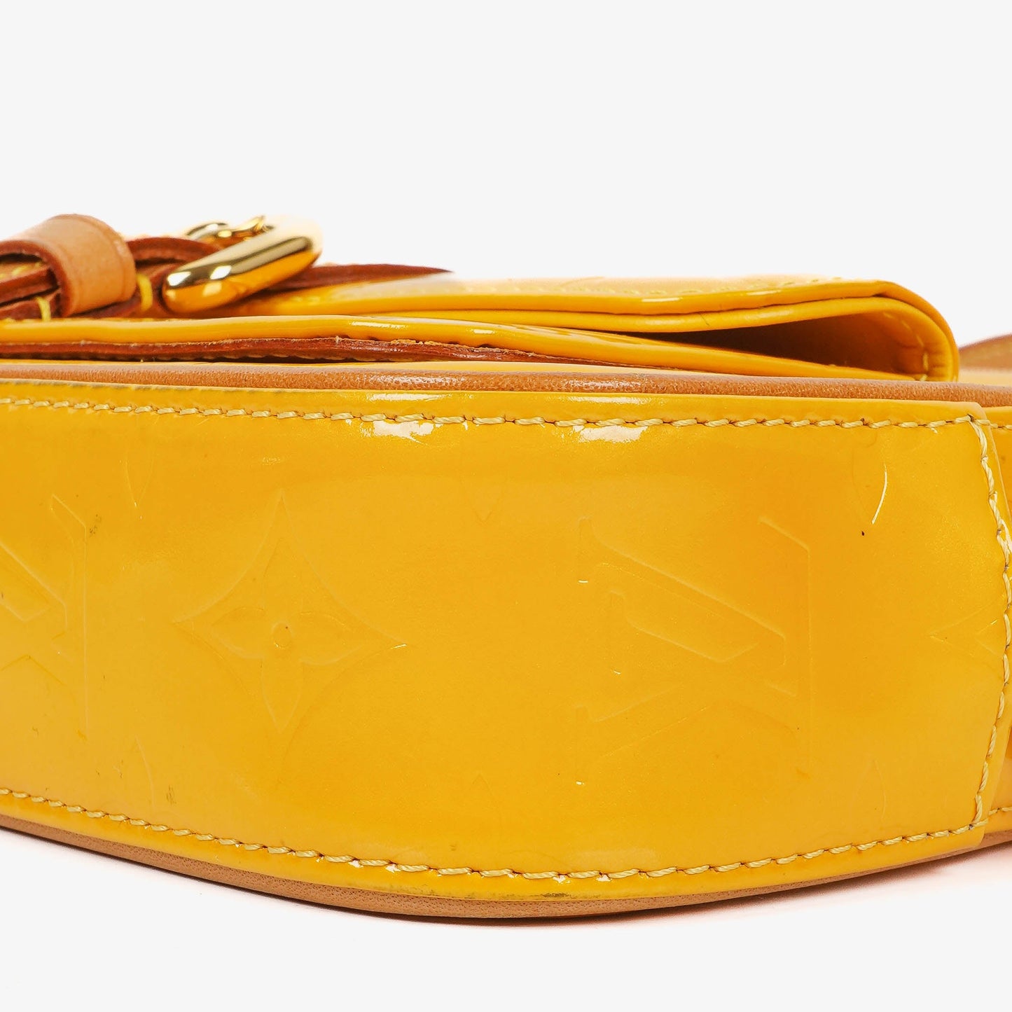 Louis Vuitton Christie Monogram Yellow Monogram Vernis