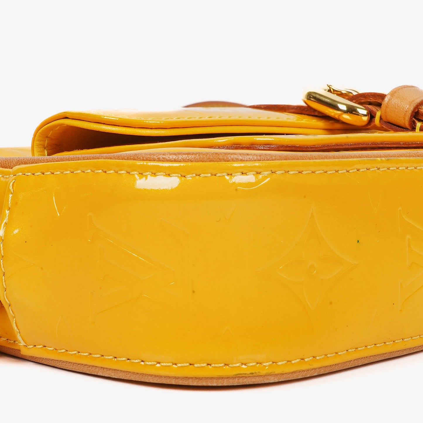 Louis Vuitton Christie Monogram Yellow Monogram Vernis