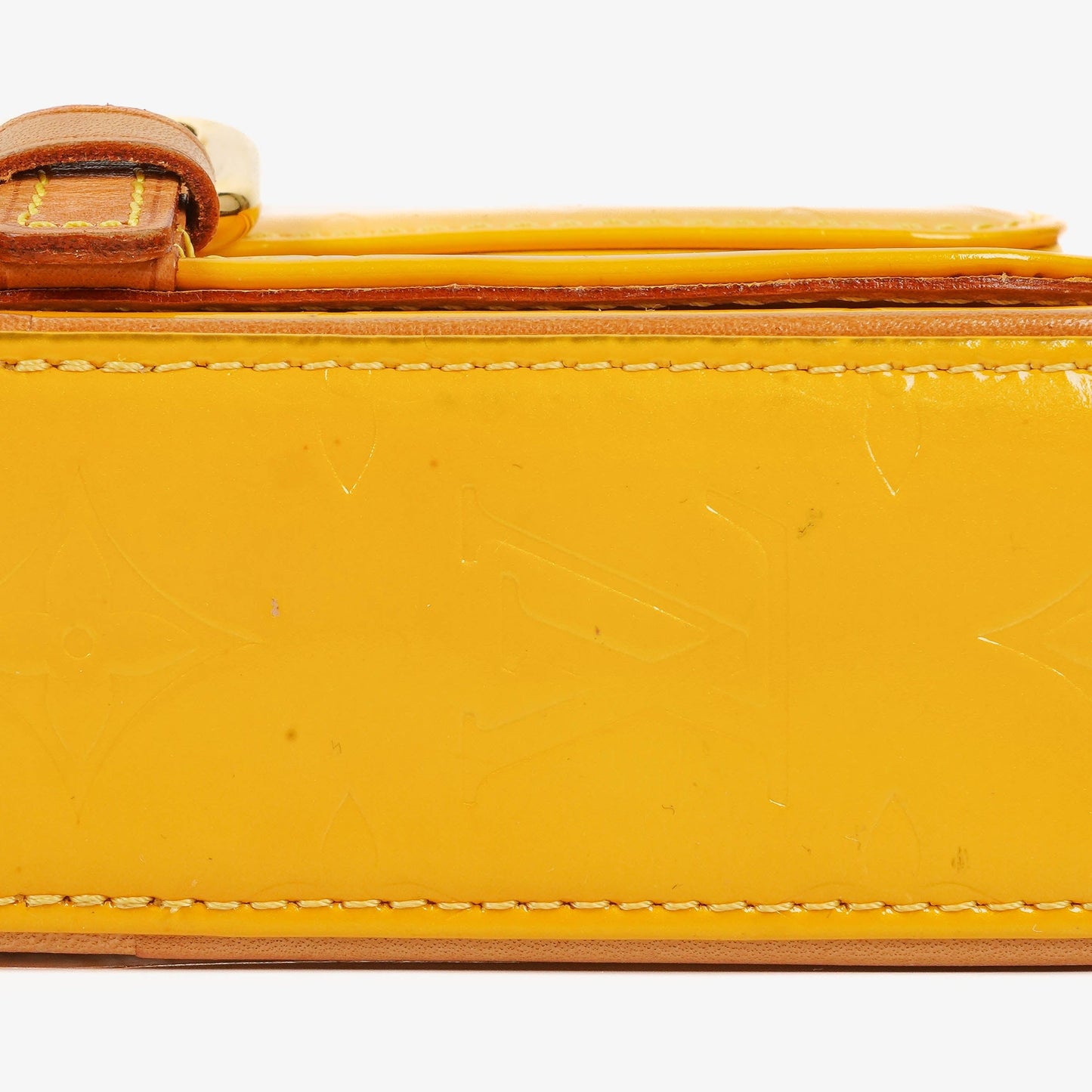 Louis Vuitton Christie Monogram Yellow Monogram Vernis