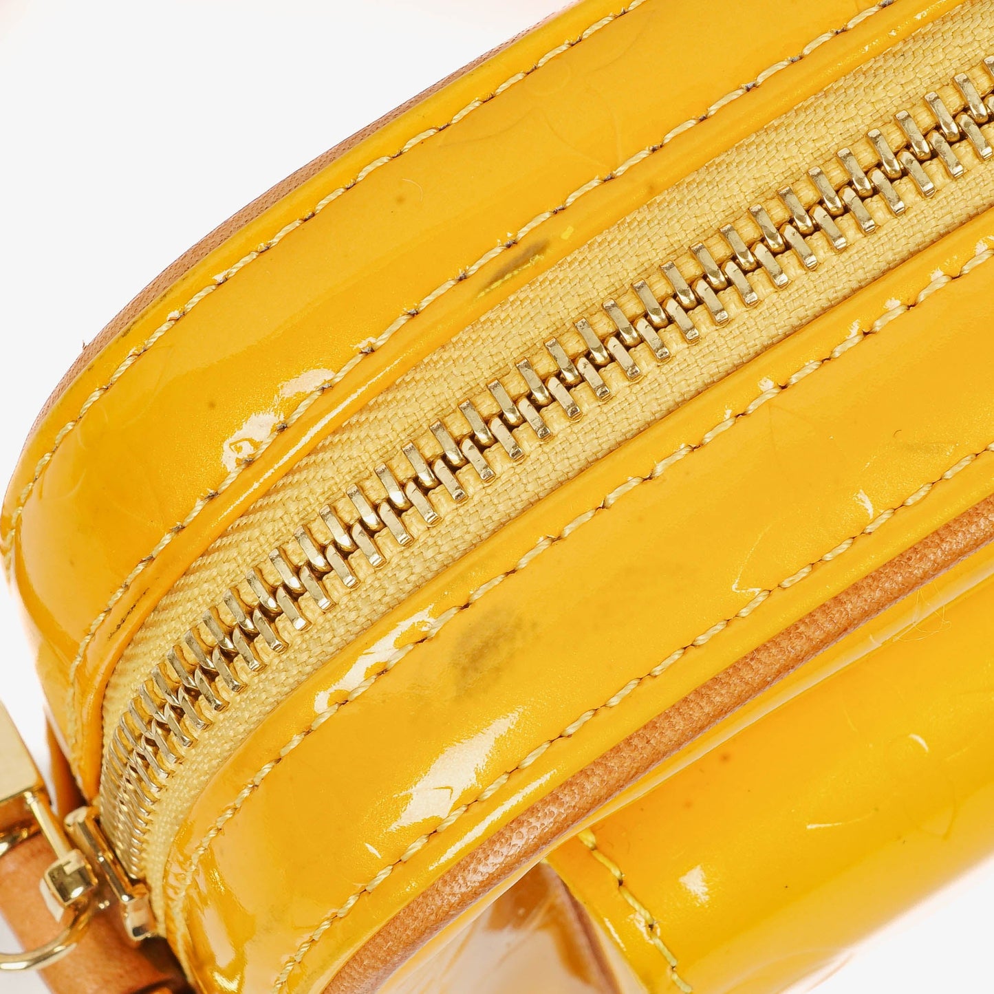 Louis Vuitton Christie Monogram Yellow Monogram Vernis