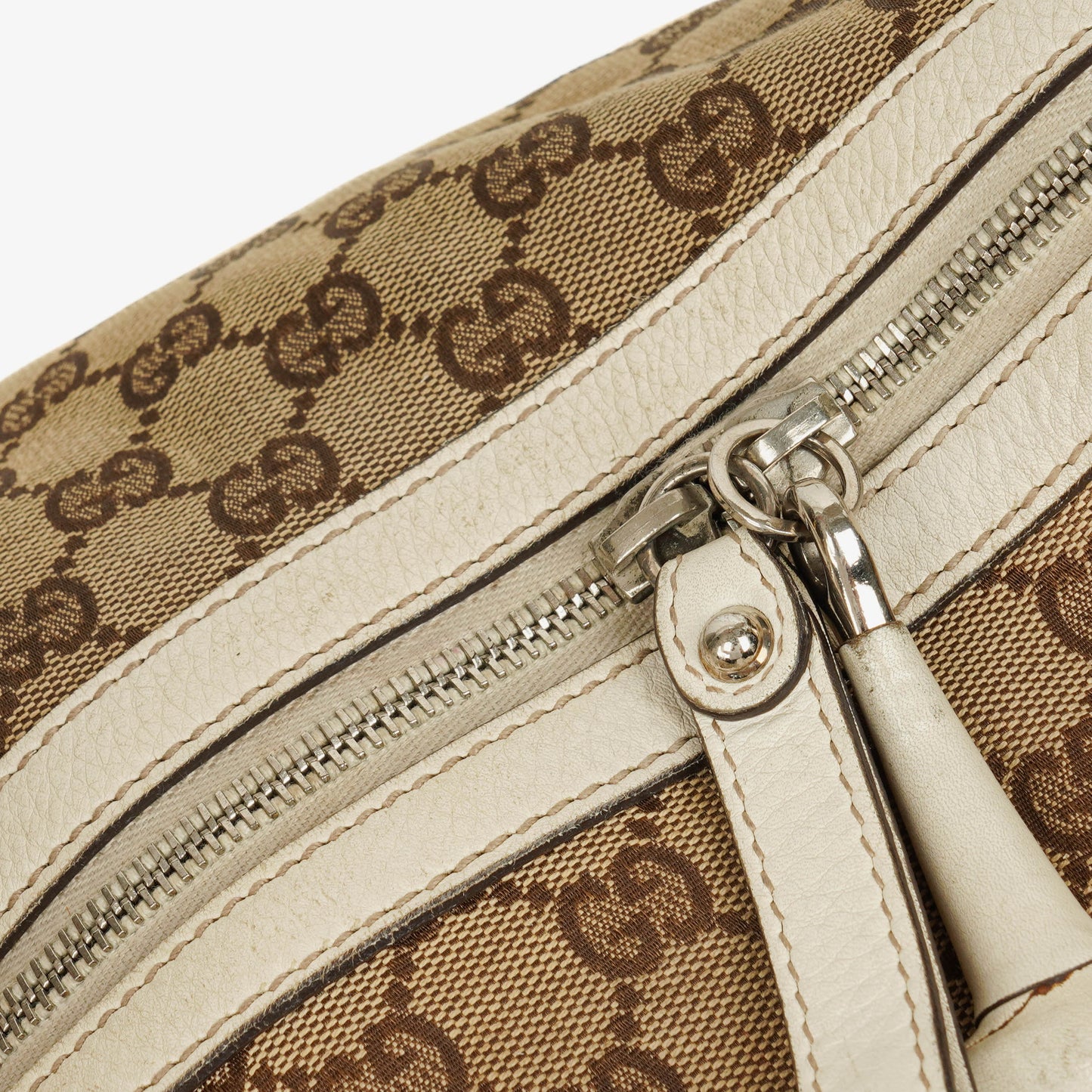 Gucci GG Canvas Large Icon Bit Hobo Bag