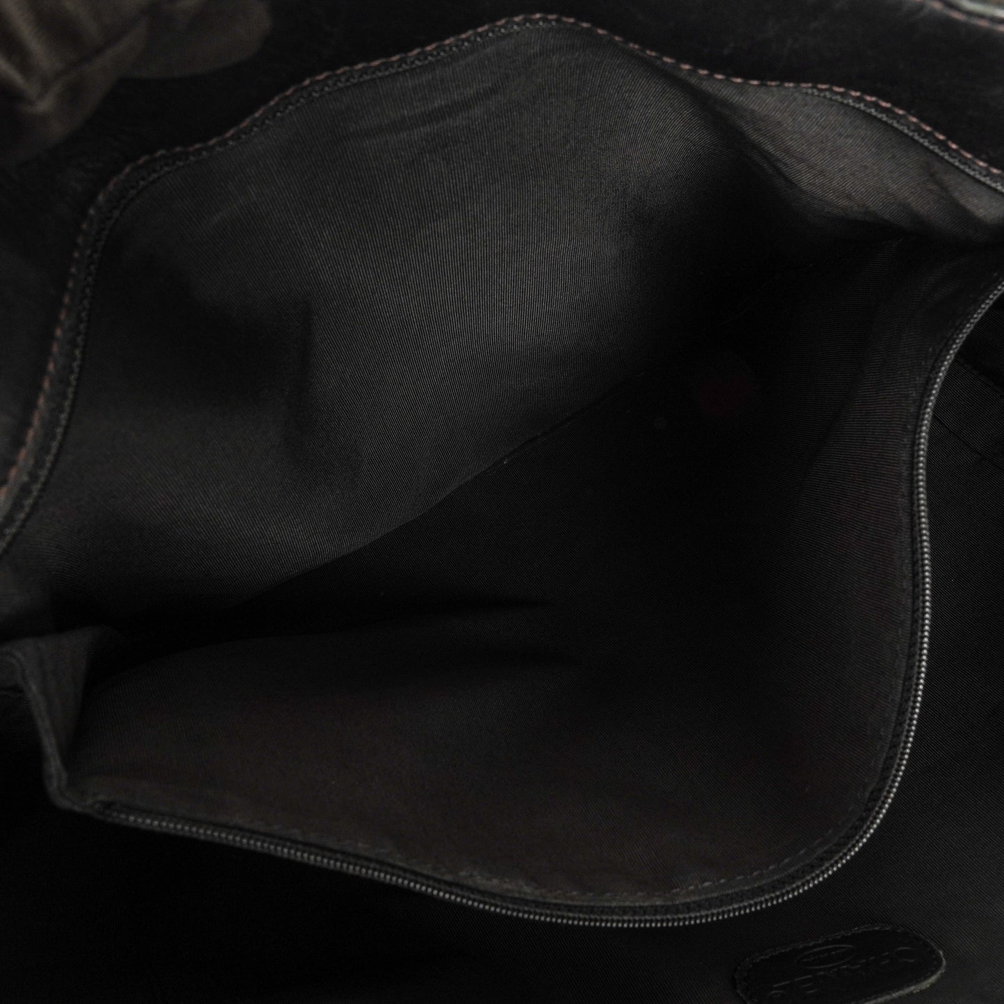 Chanel CC Black Leather Tote Bag