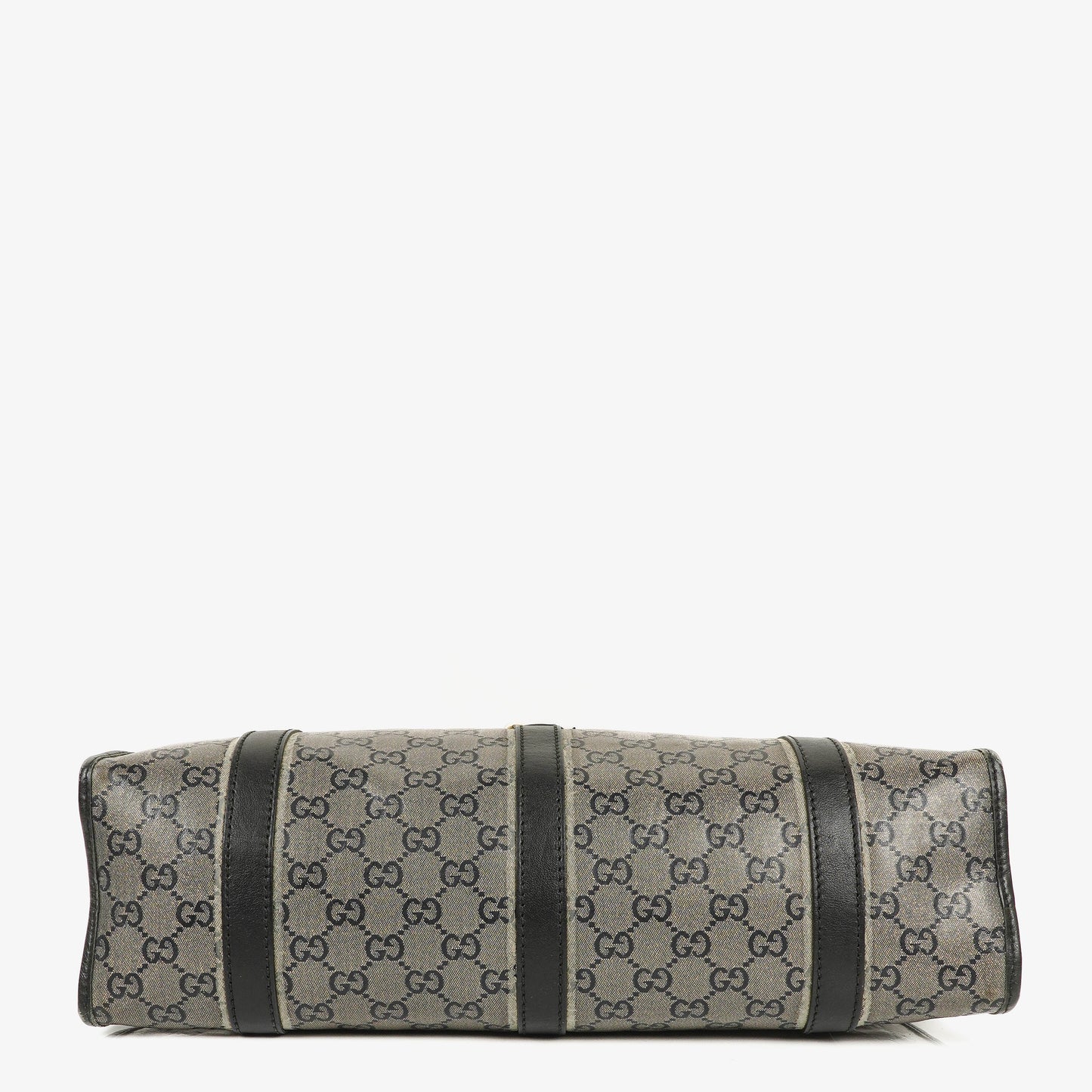 Gucci Jackie Bardot Crystal GG Canvas Shoulder Bag
