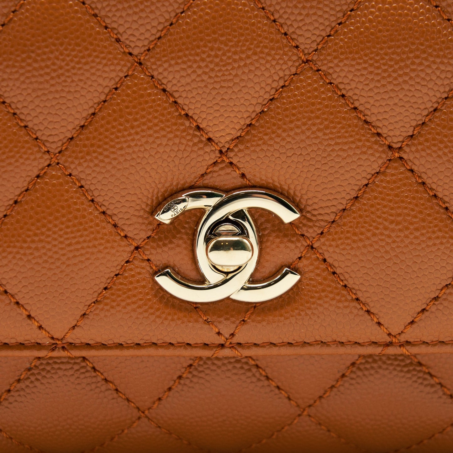 Chanel Extra Mini Coco Handle Caviar Caramel
