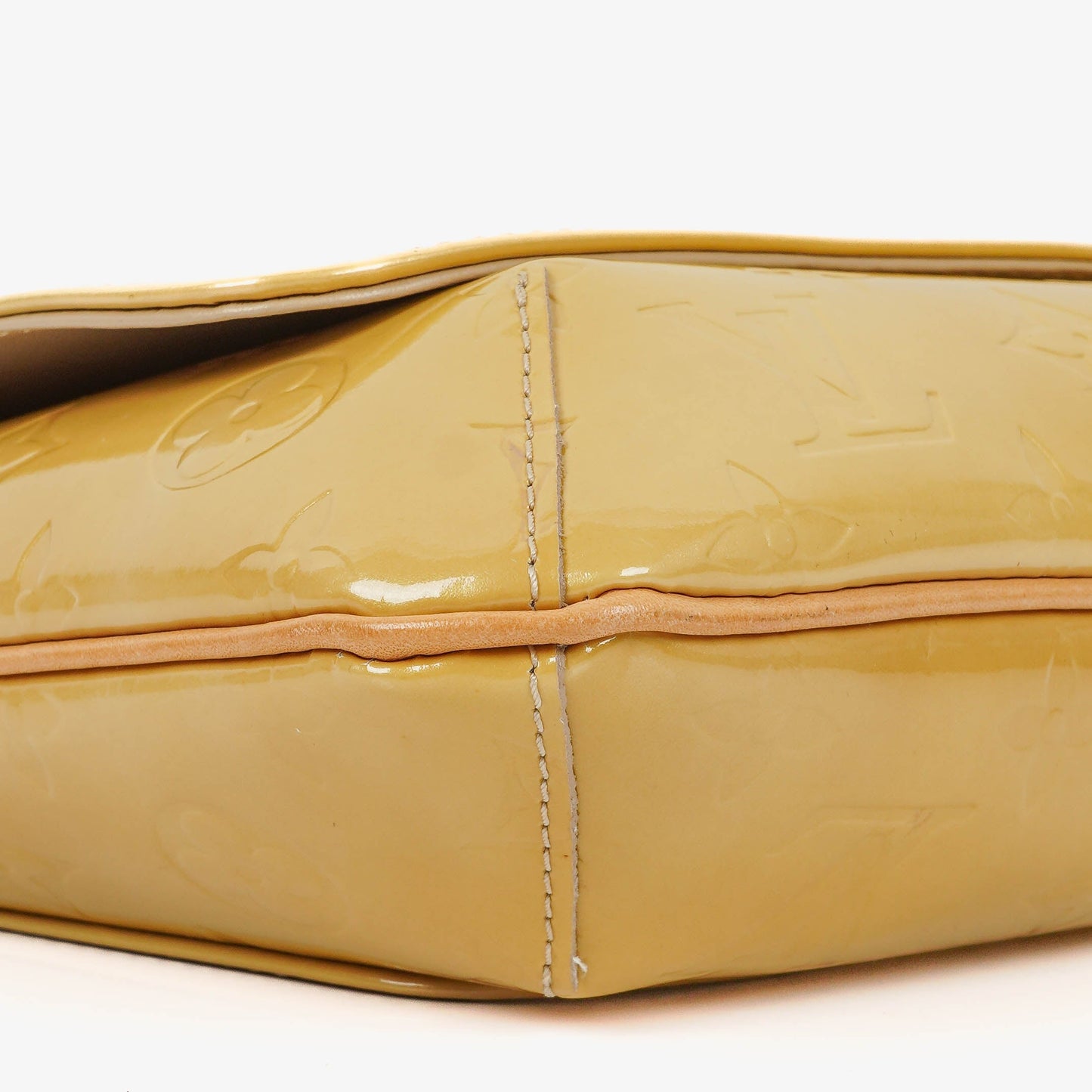 Louis Vuitton Thompson Street Yellow Monogram Vernis Leather Shoulder Bag