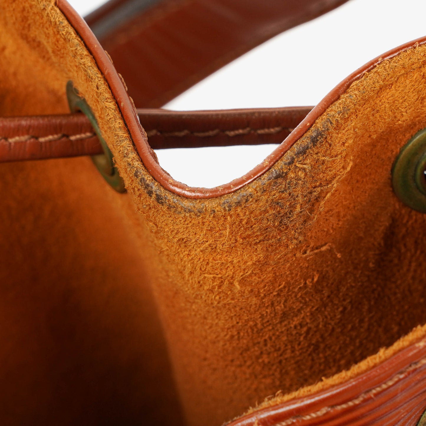 Louis Vuitton Petit Noe Brown EPI Leather Shoulder Bag