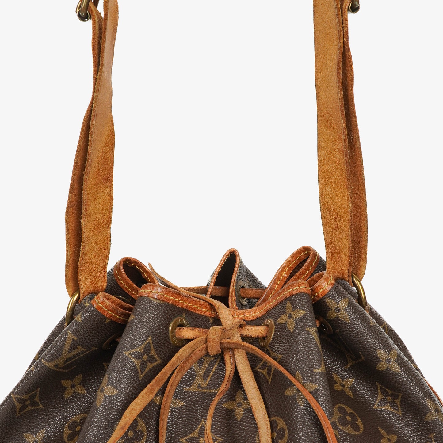 Louis Vuitton Petit Noe Monogram Canvas Shoulder Bag