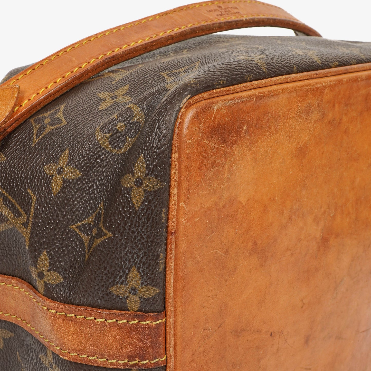 Louis Vuitton Petit Noe Monogram Canvas Shoulder Bag