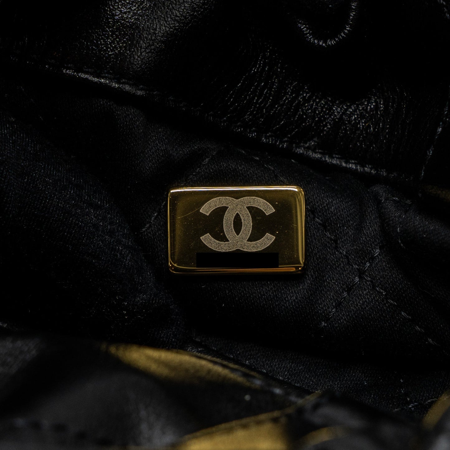 Chanel 22 Backpack Shiny Calfskin Black (Microchip)