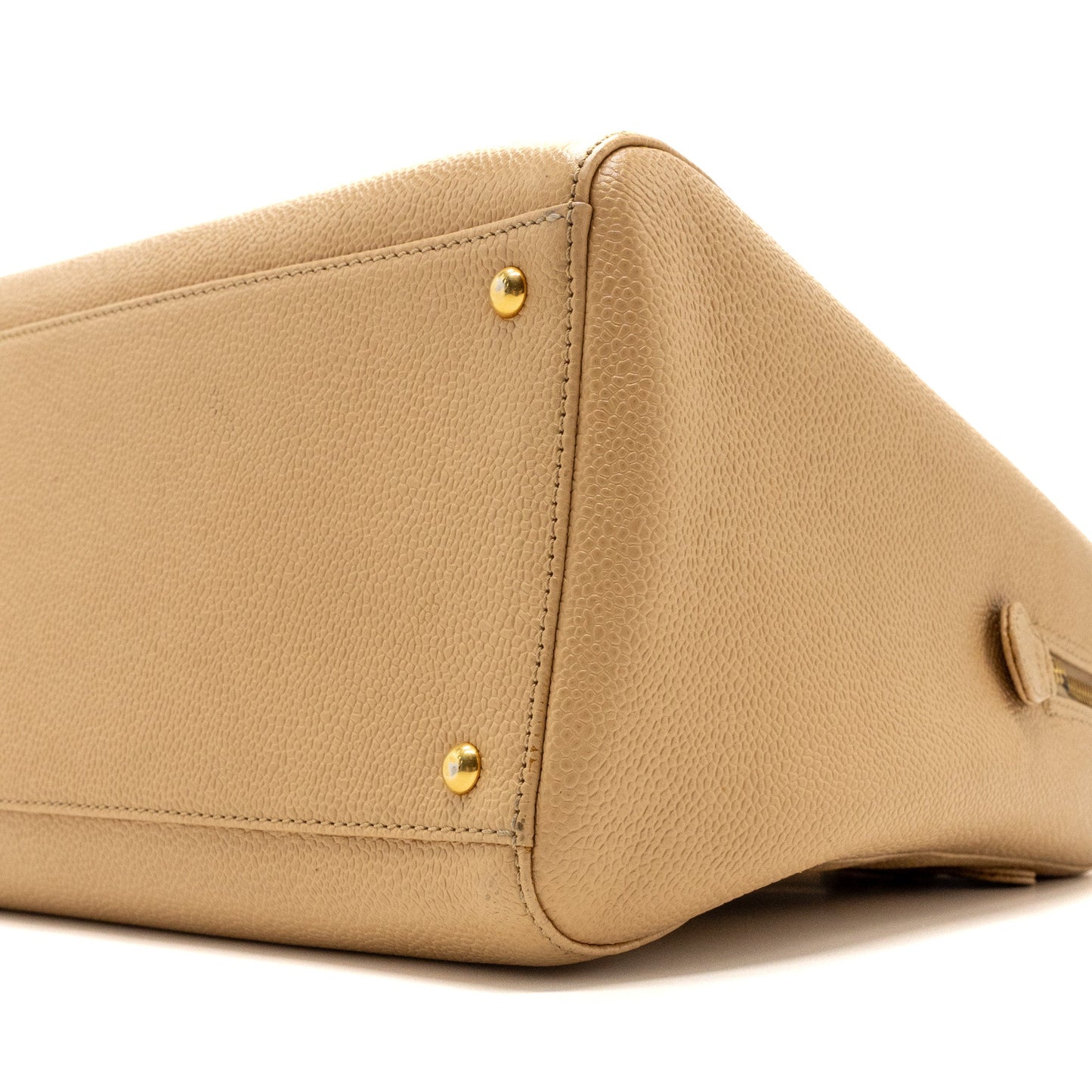 Chanel  Tote Bag Caviar Beige