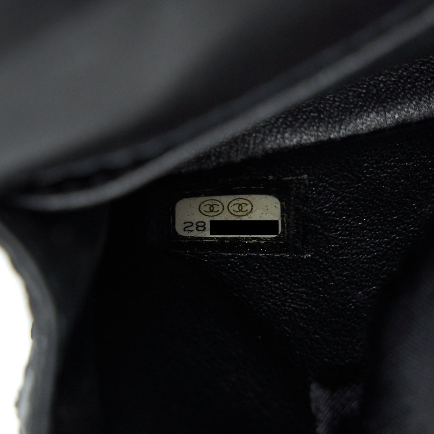 Chanel 2.55 Waist Bag in black