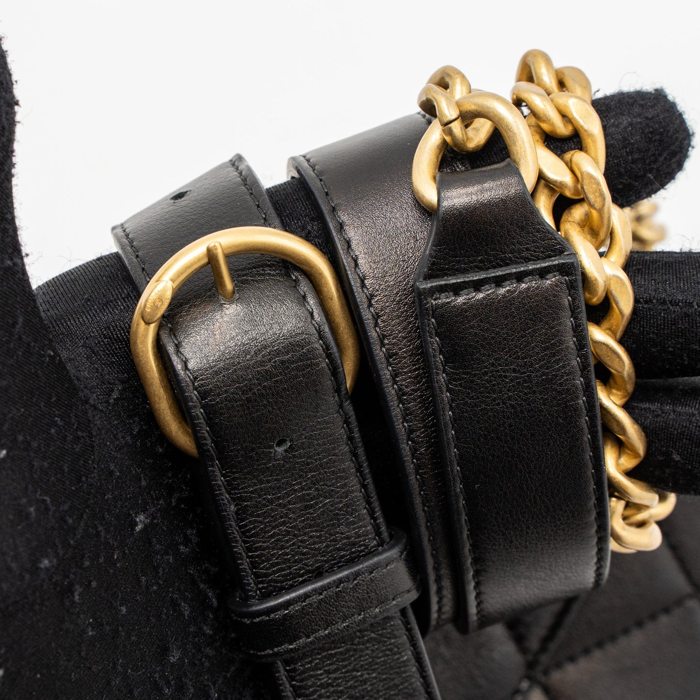 Chanel Messenger Bag Calfskin Black
