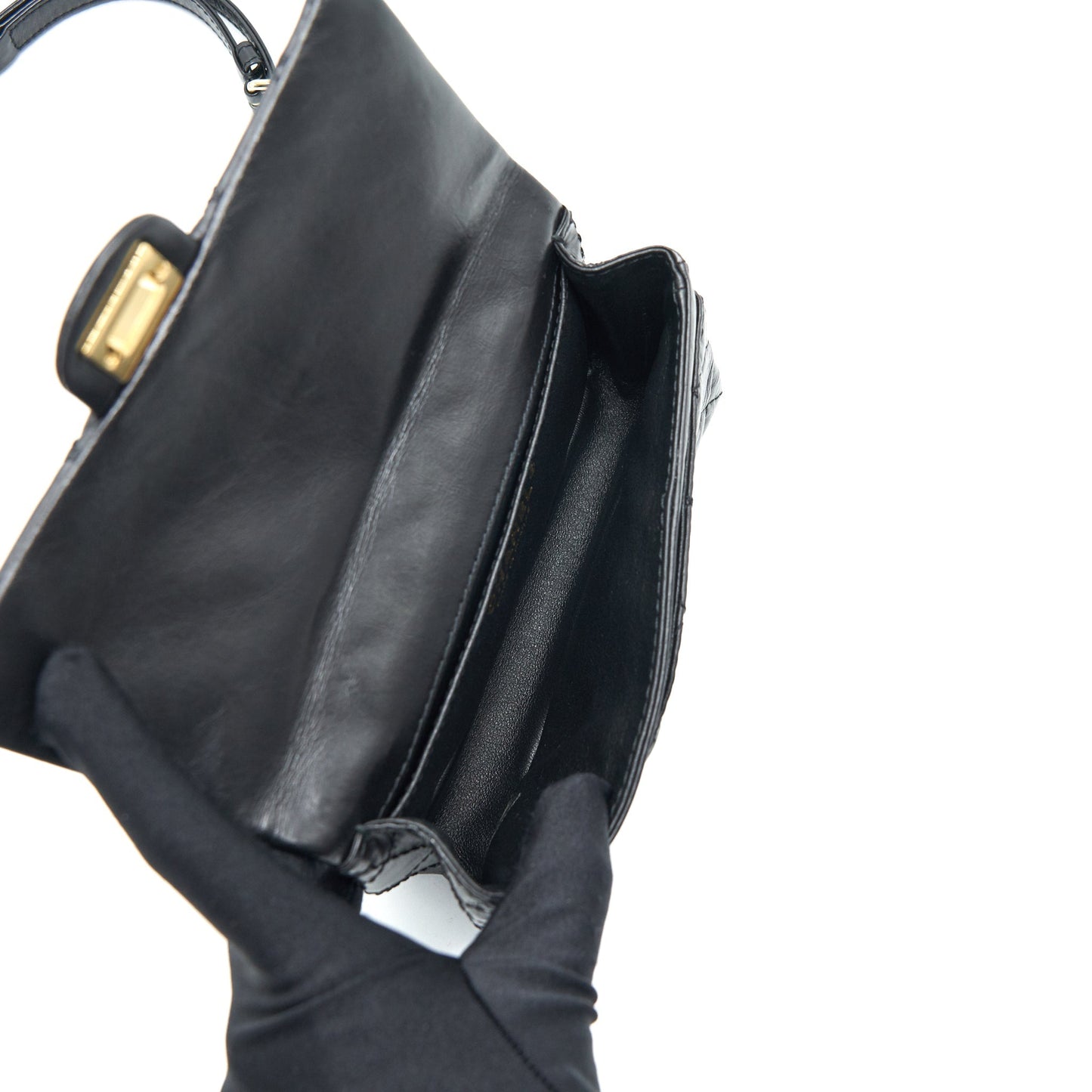 Chanel 2.55 Waist Bag in black