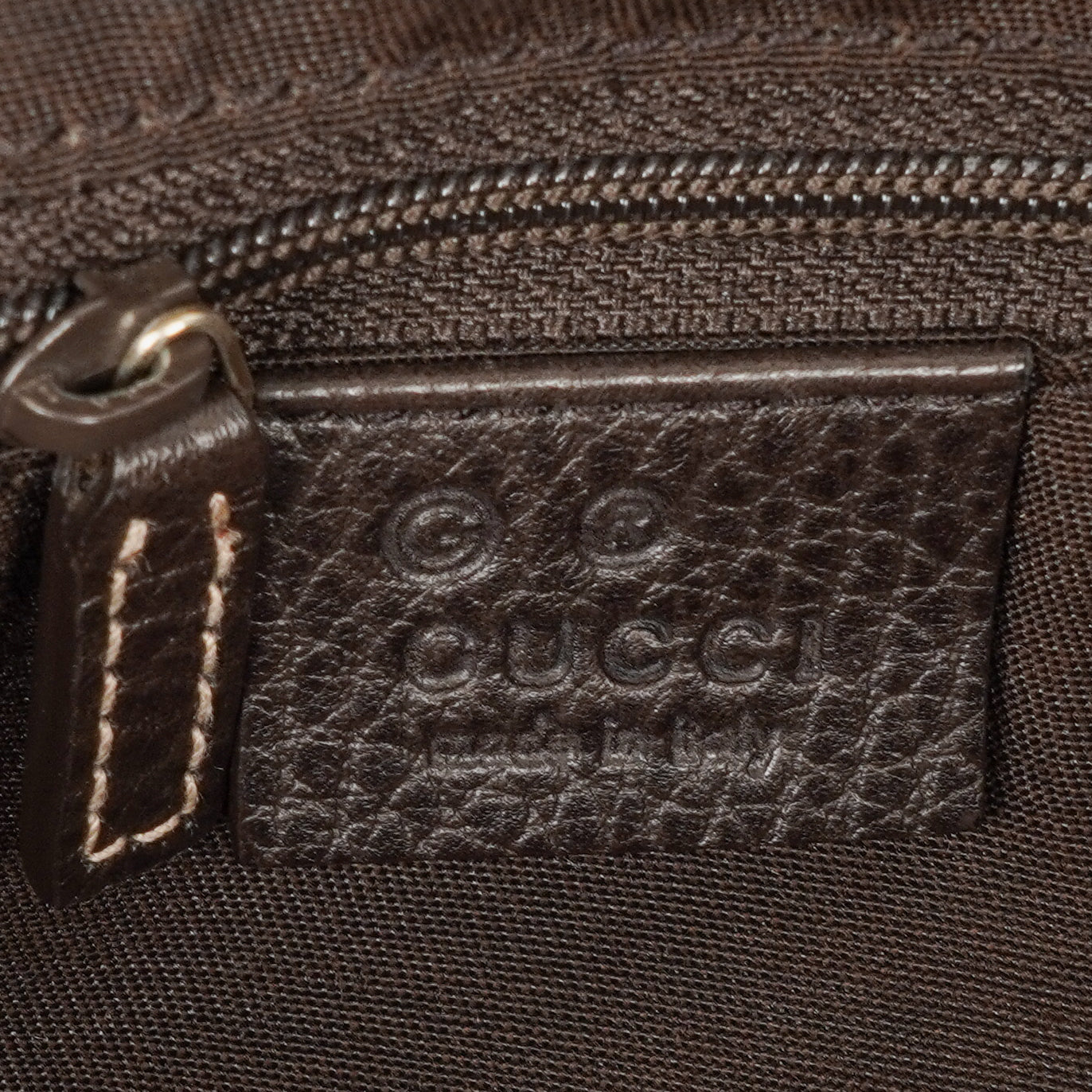 Gucci GG Crystal Canvas Abbey Pocket Tote Bag