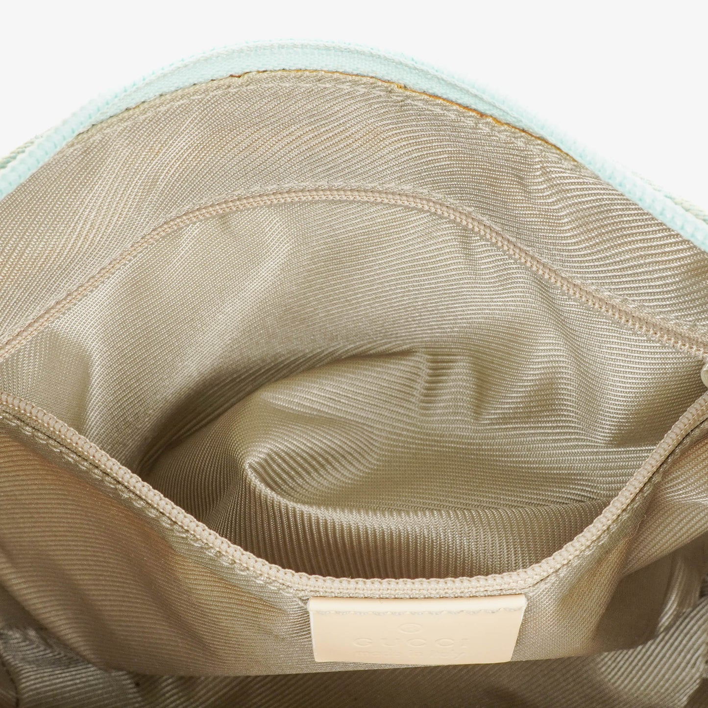 Gucci GG Canvas Handle Ring Hobo Bag