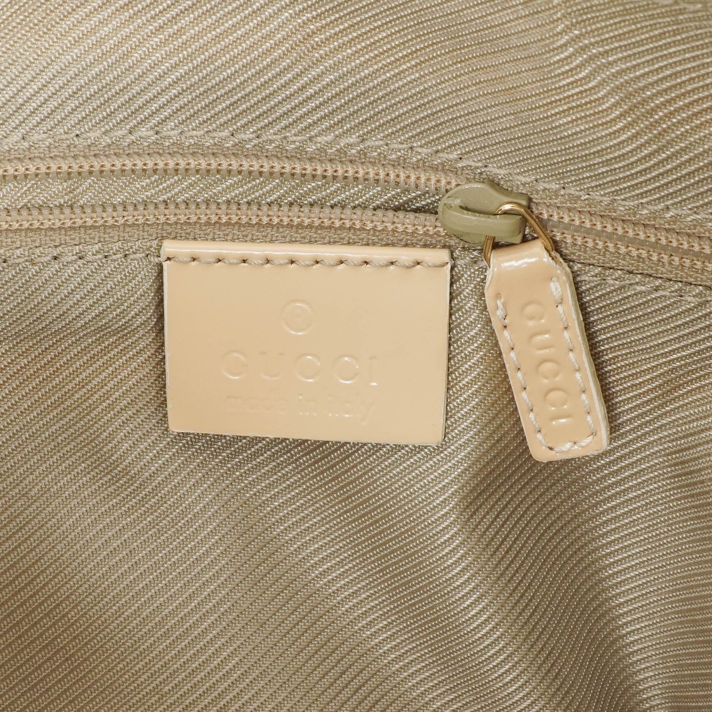 Gucci GG Canvas Handle Ring Hobo Bag