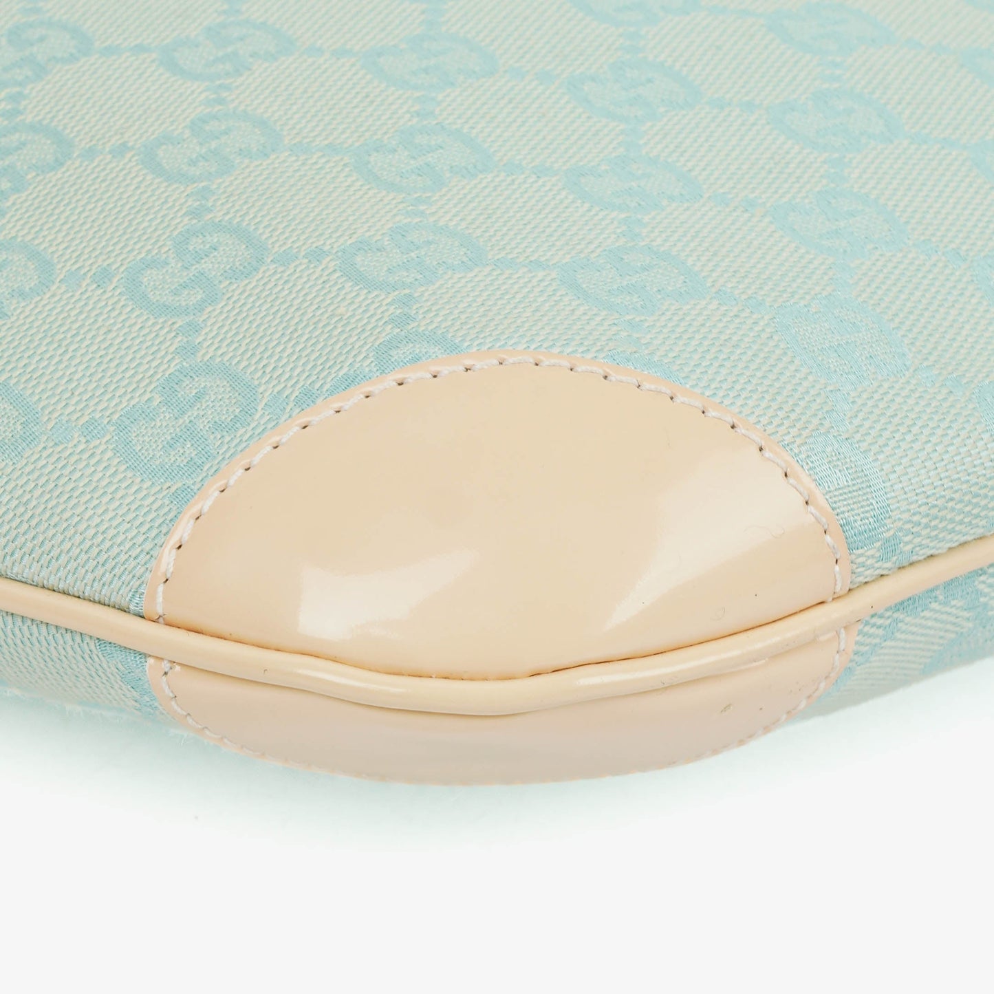 Gucci GG Canvas Handle Ring Hobo Bag