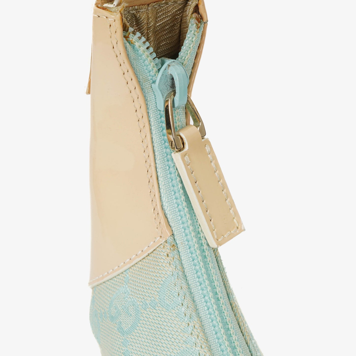 Gucci GG Canvas Handle Ring Hobo Bag