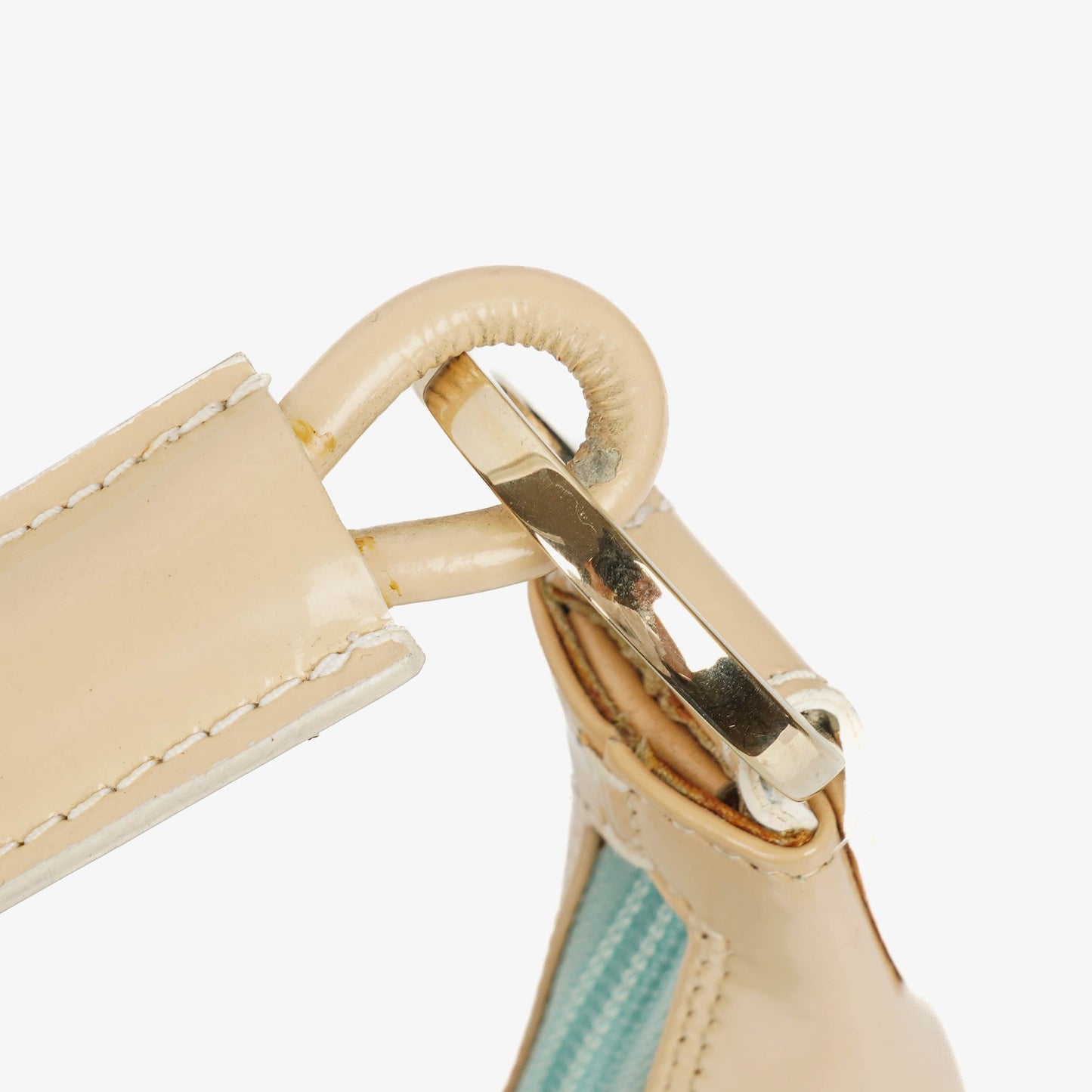 Gucci GG Canvas Handle Ring Hobo Bag