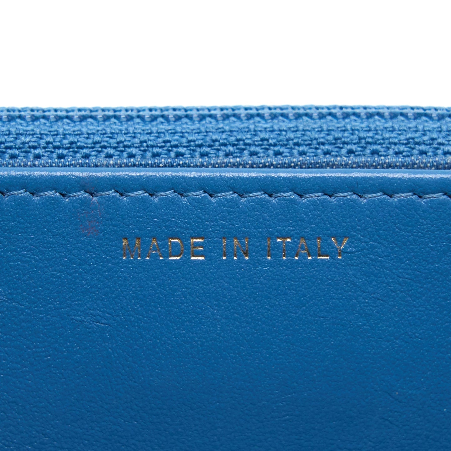 Chanel Denim Pearl Crush Wallet On Chain Denim Blue Brushed