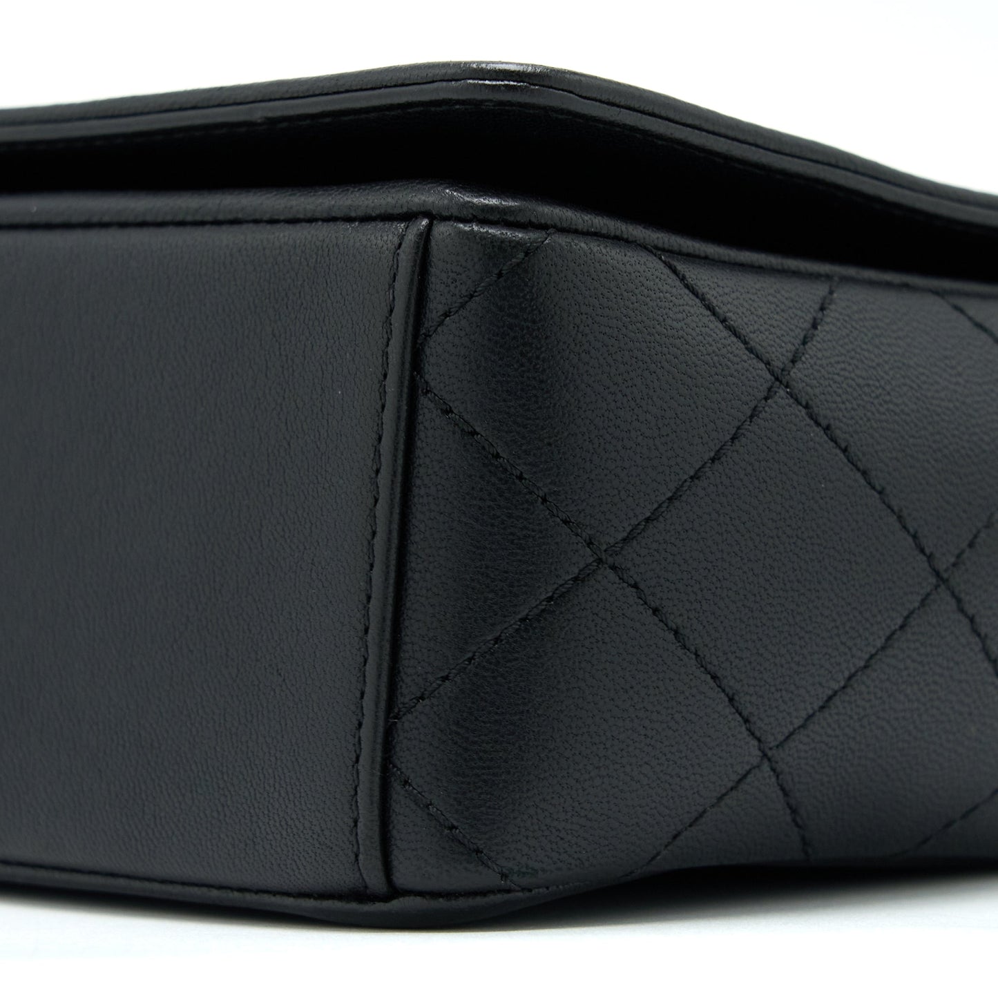 Chanel Seasonal Quilted Flap Bag Calfkskin Black Multicolour Hardware