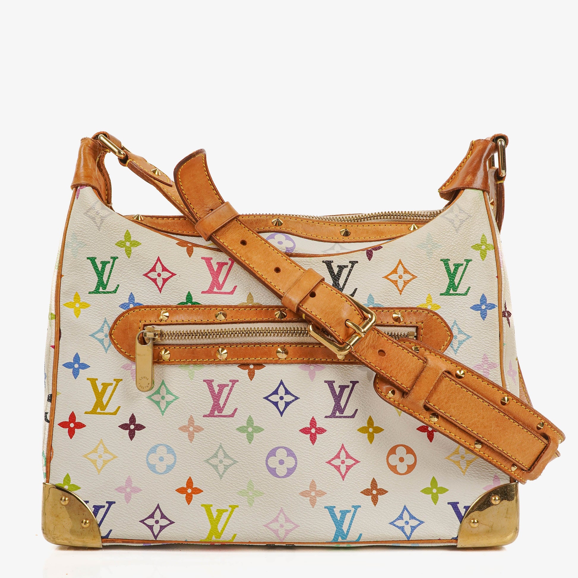 Louis Vuitton Takashi Murakami Boulogne Monogram Canvas Bag