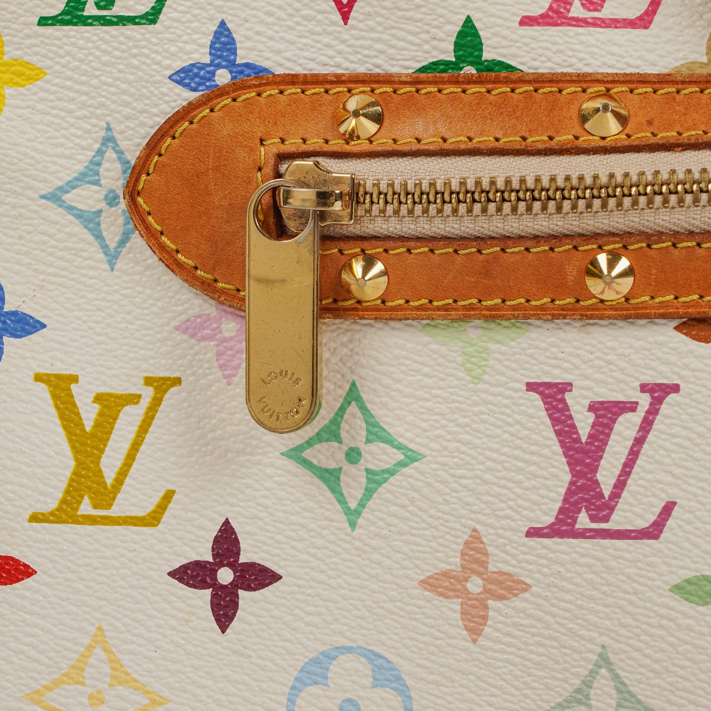 Louis Vuitton Takashi Murakami Boulogne Monogram Canvas Bag
