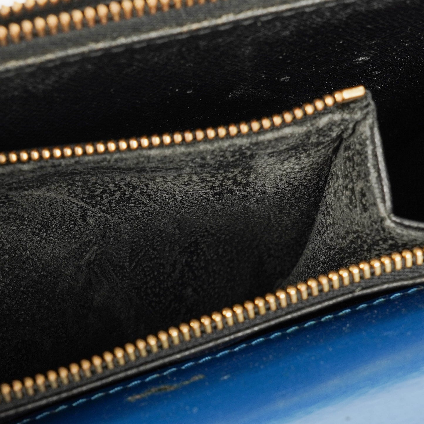 Louis Vuitton Concorde Blue EPI Leather Bag