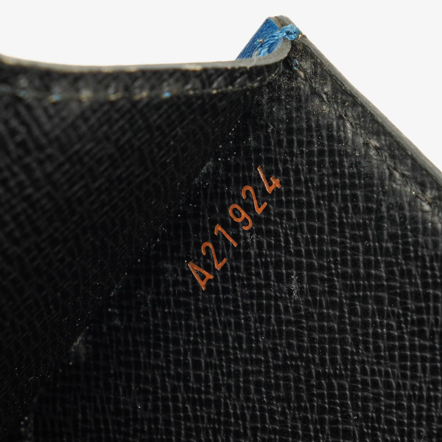 Louis Vuitton Concorde Blue EPI Leather Bag
