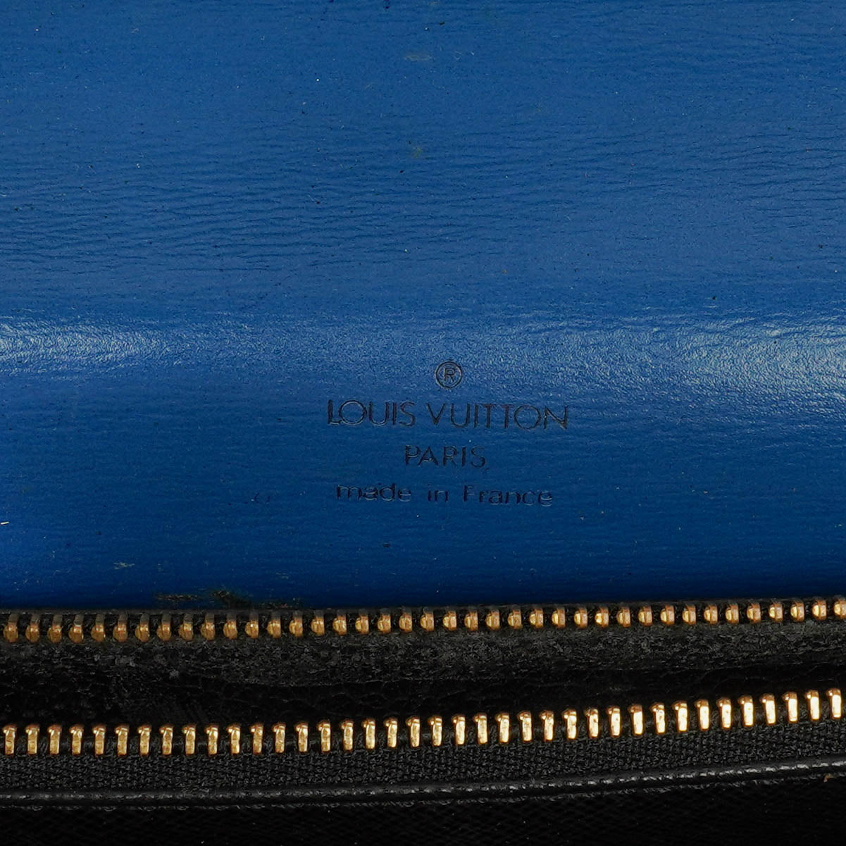 Louis Vuitton Concorde Blue EPI Leather Bag