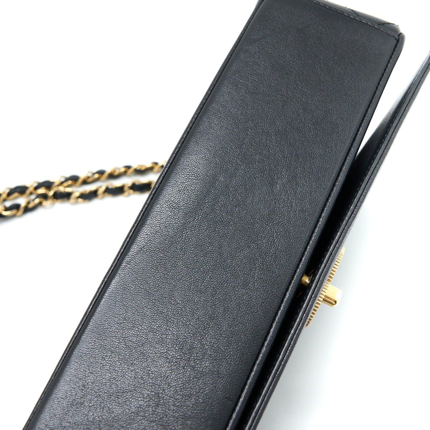 Chanel Seasonal Quilted Flap Bag Calfkskin Black Multicolour Hardware