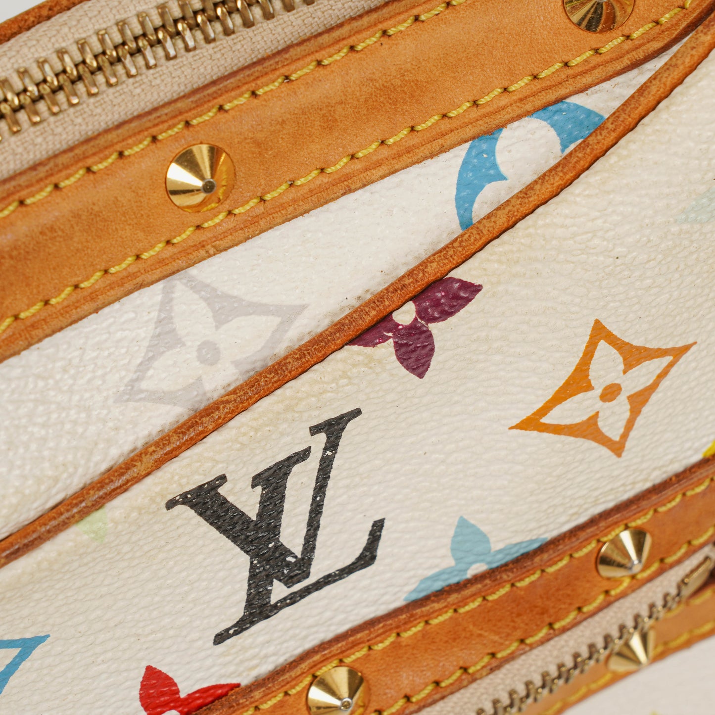 Louis Vuitton Takashi Murakami Boulogne Monogram Canvas Bag
