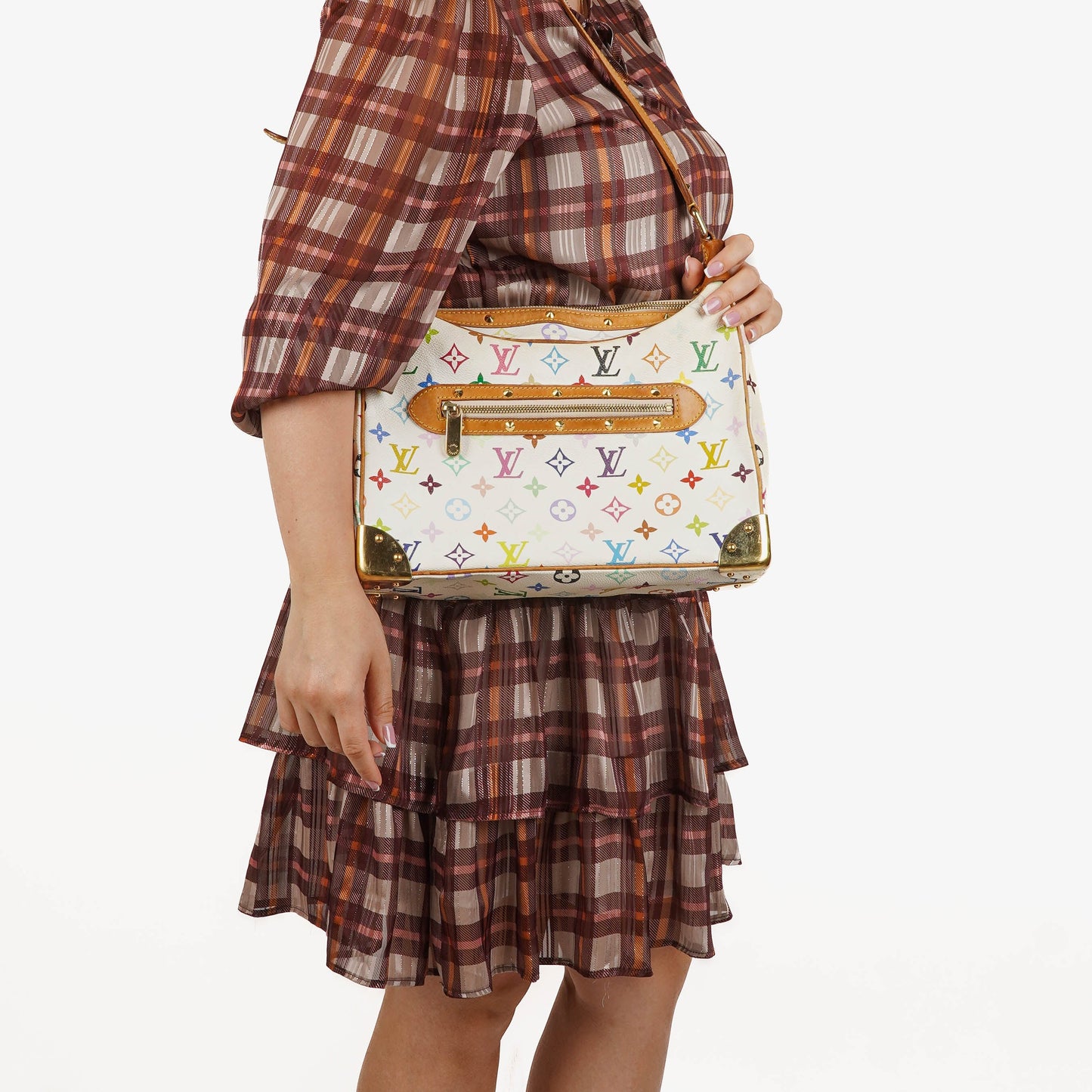 Louis Vuitton Takashi Murakami Boulogne Monogram Canvas Bag